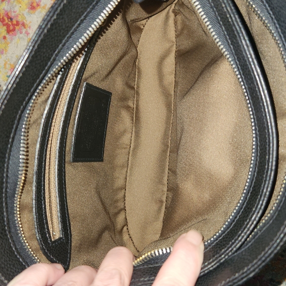 Coach Black Vintage Rare 1993 Madison Regis Shoulder/ Crossbody. COA Included - Picture 2 of 8